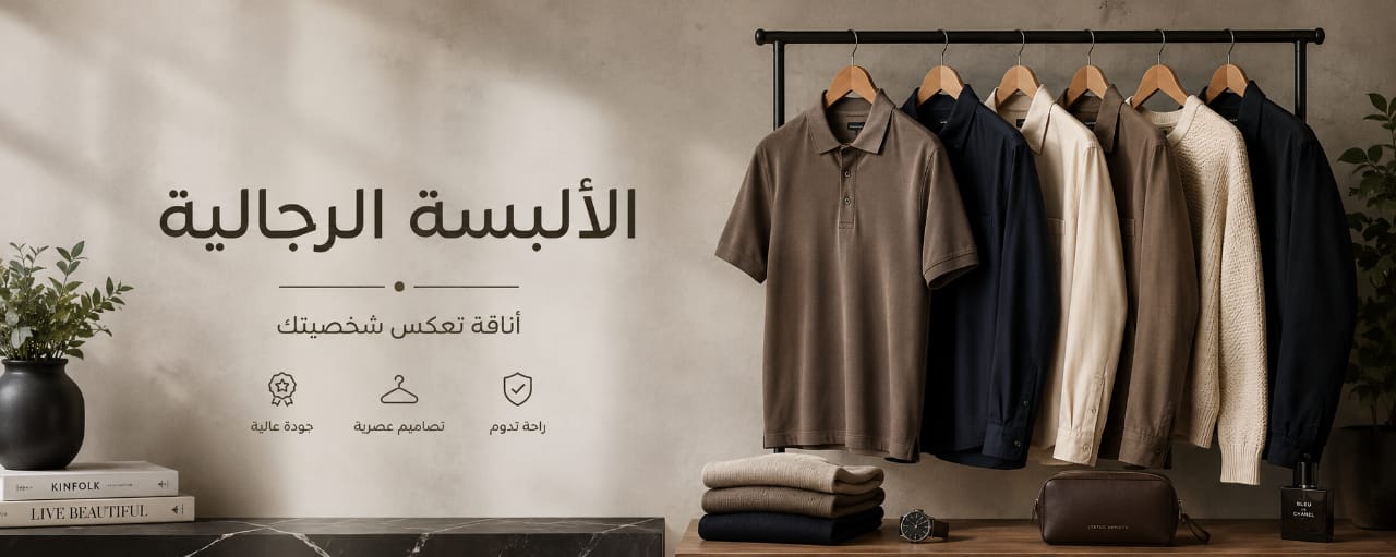 ملابس رجالية